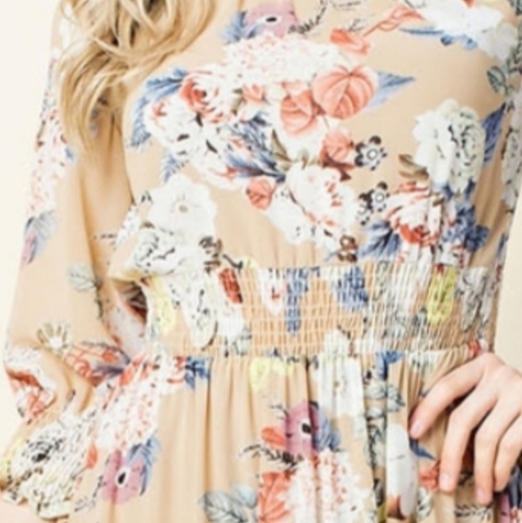 Floral Maxi Dress - Picture 2 of 5